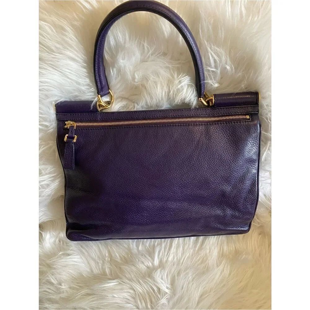 🛍️Dolce & Gabbana Authentic Sicily 62 large top handle bag in pebbled leather - Picture 3 of 15